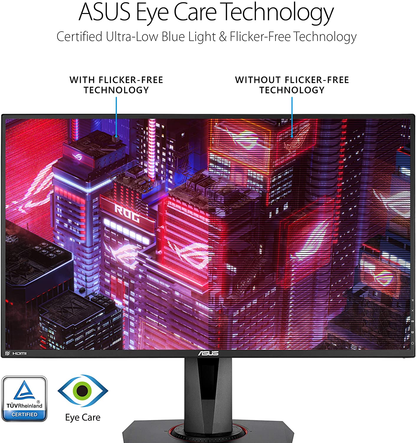 Asus VG278QR 27” Gaming Monitor, 1080P Full HD, 165Hz (Supports